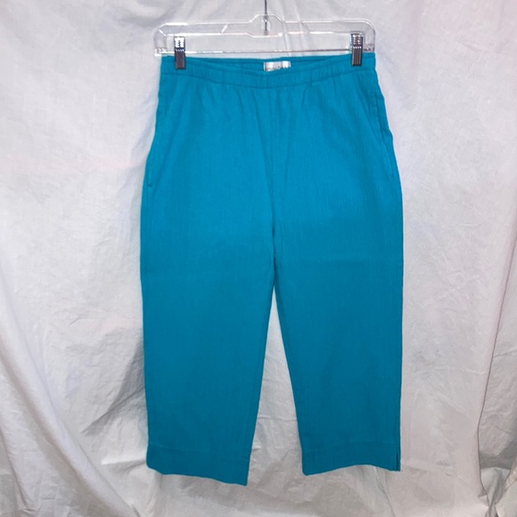 Draper’s & Damon’s stretchy capris with side pockets - Picture 1 of 7